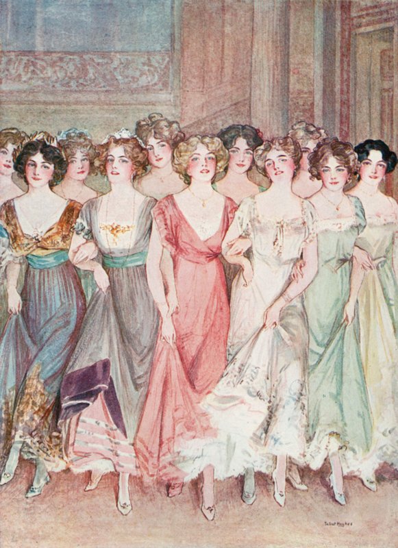 Die lustige Witwe: Gäste in der Botschaft von Talbot Hughes