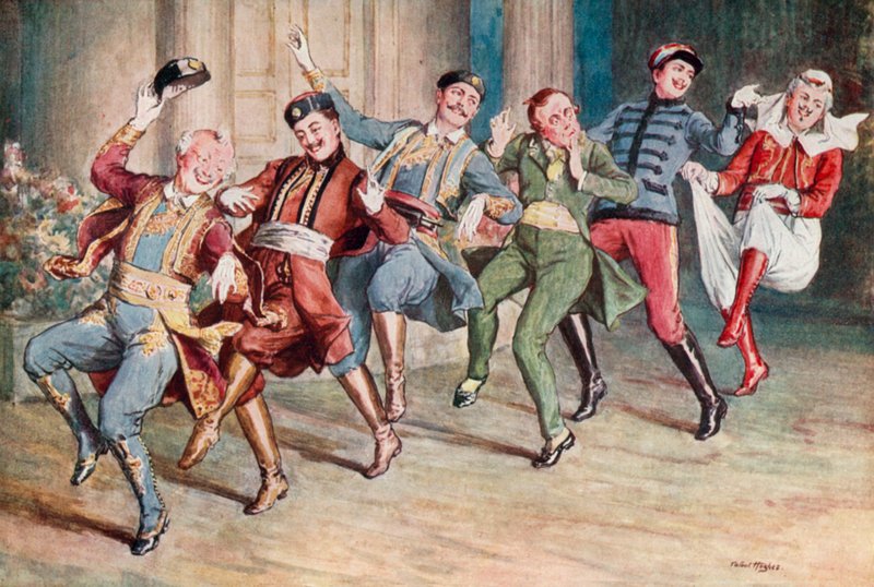 Die lustige Witwe: "Die Frauen! Wie man sie gewinnt" von Talbot Hughes