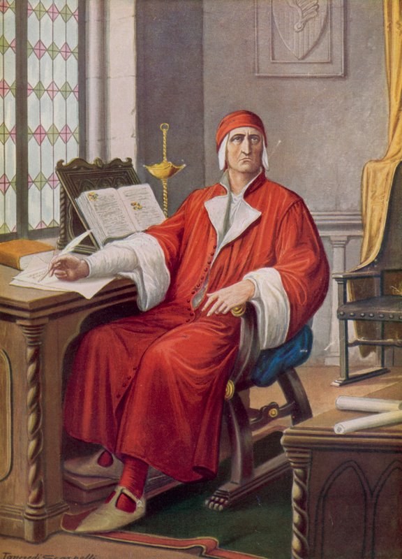 Dante Alighieri von Tancredi Scarpelli