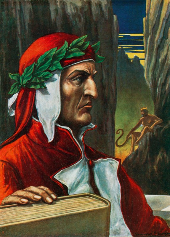 Dante Alighieri von Tancredi Scarpelli