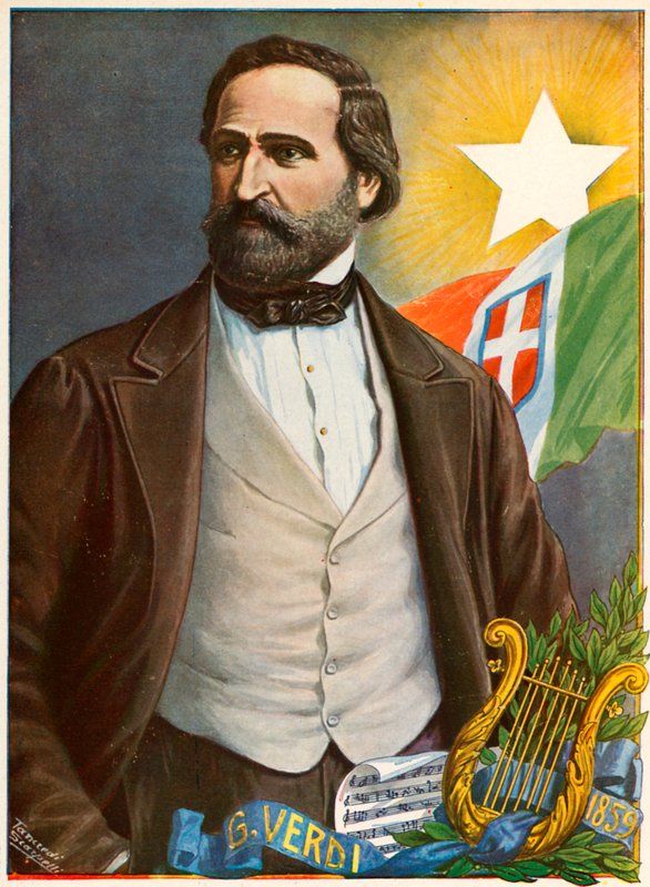 Giuseppe Verdi von Tancredi Scarpelli