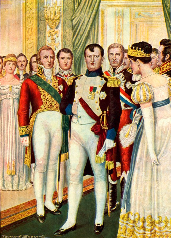 Napoleon am Hof von Tancredi Scarpelli
