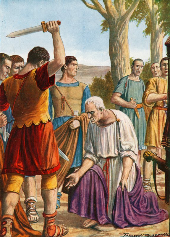Der Tod von Cicero von Tancredi Scarpelli