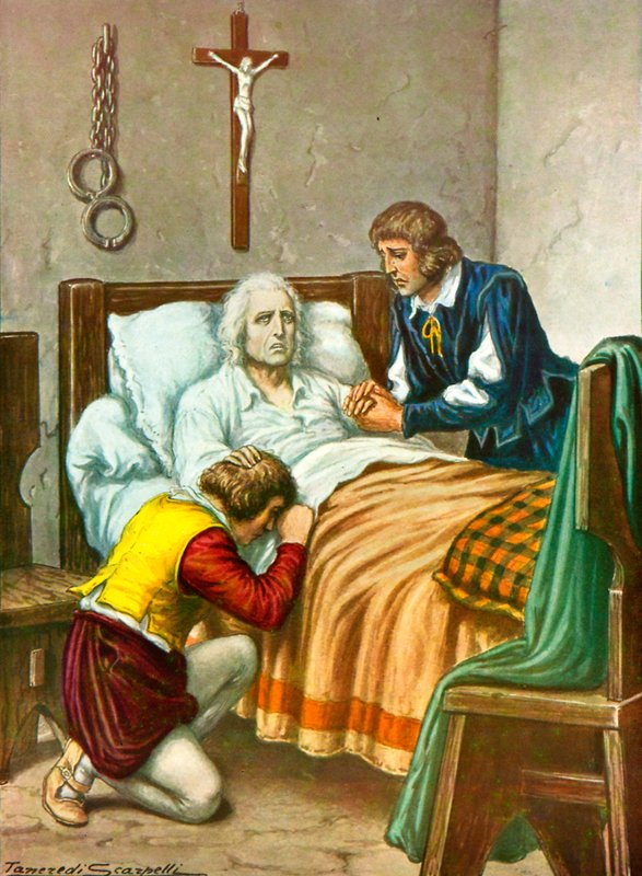 Das Ende von Christoph Kolumbus von Tancredi Scarpelli