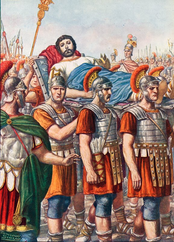 Das Ende des Kaisers Julian von Tancredi Scarpelli