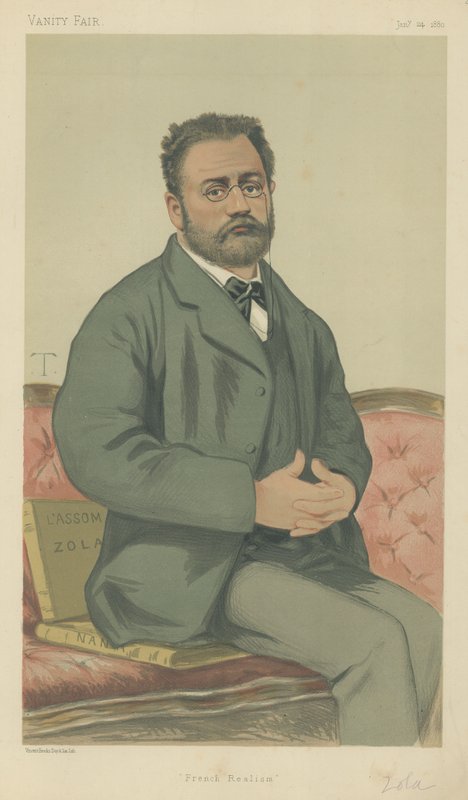 Emile Zola von Theobald Chartran