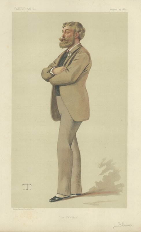 Herr Cyril Flower von Theobald Chartran