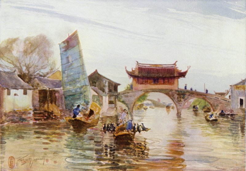 Bei Wong-Dong, Kormoranfischen von Thomas Hodgson Liddell