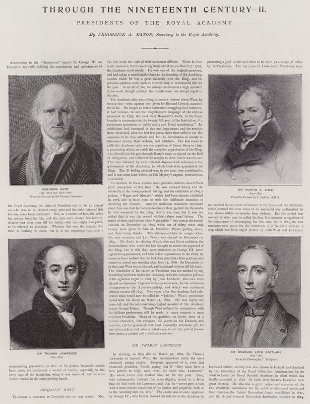 Präsidenten der Royal Academy von Thomas Lawrence