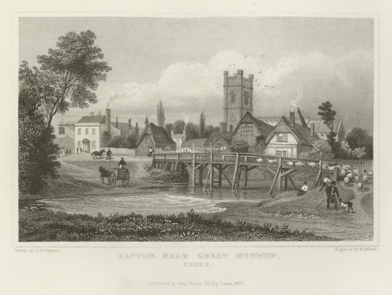 Easton, in der Nähe von Great Dunmow, Essex von Thomas Mann Baynes