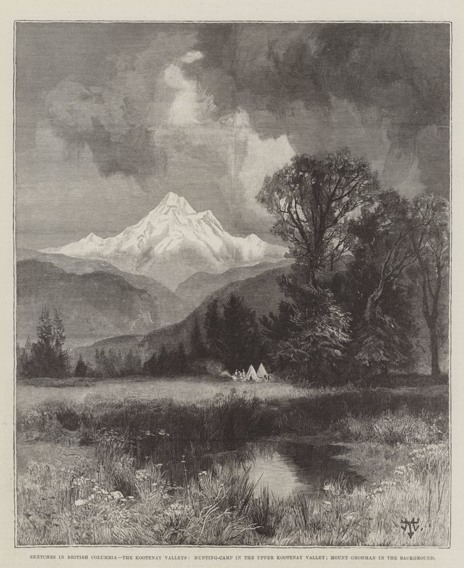 Skizzen in British Columbia von Thomas Moran