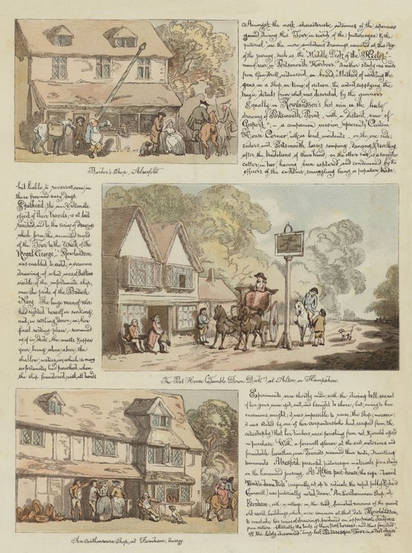 Rowlandsons Tour in einer Postkutsche, 1782 von Thomas Rowlandson