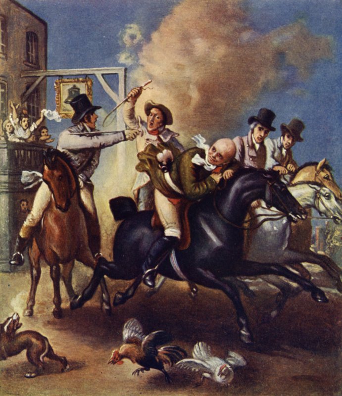 John Gilpins Ritt von Thomas Stothard
