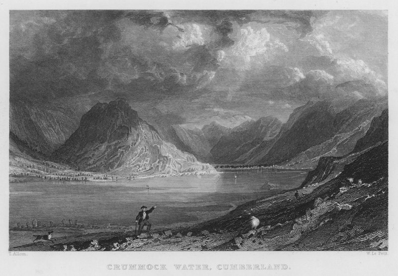 Crummock Water, Cumberland (Stich) von Thomas (after) Allom