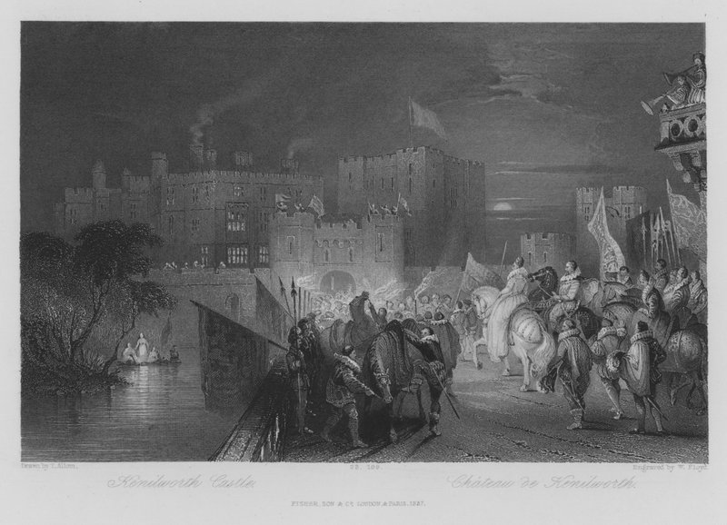 Kenilworth Castle von Thomas (after) Allom