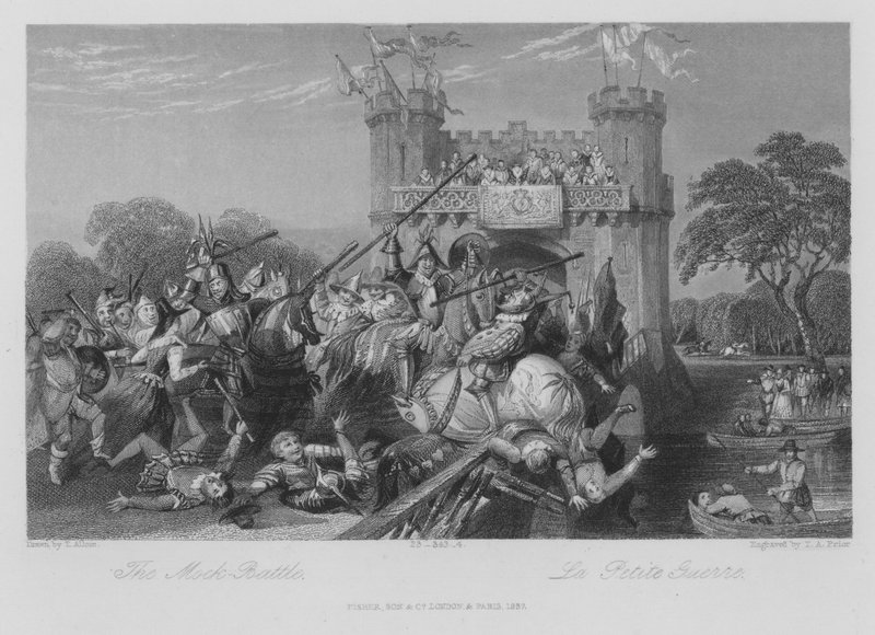 Das Scheingefecht von Thomas (after) Allom