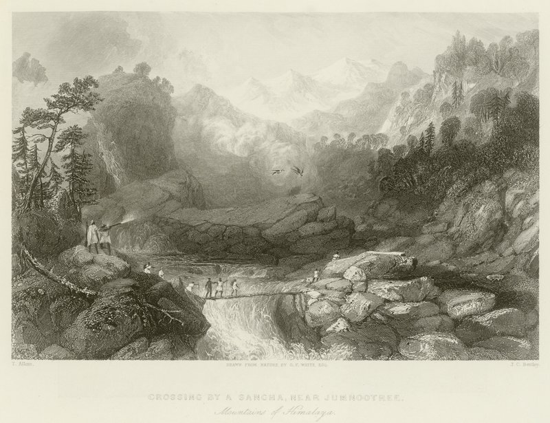Überquerung durch einen Sangha von Thomas Allom