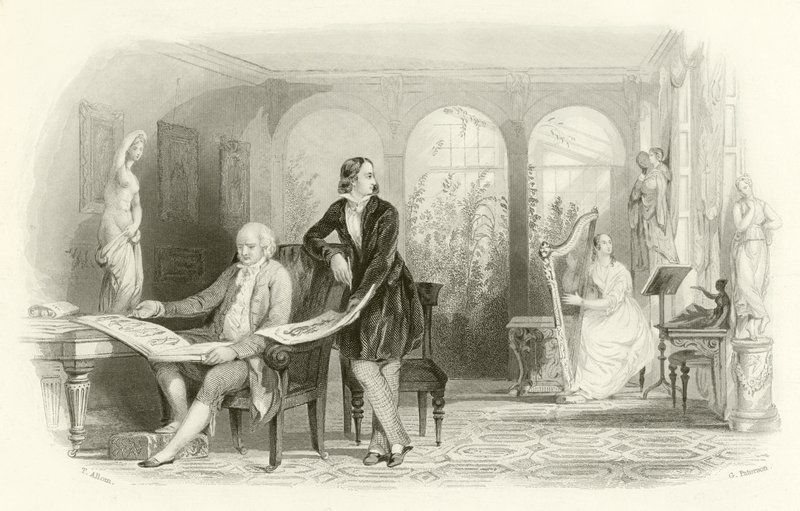 Frühe Träume der Liebe von Thomas Allom