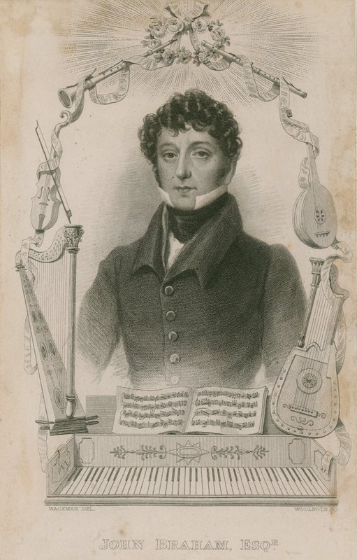 John Braham, Sänger von Thomas Charles Wageman