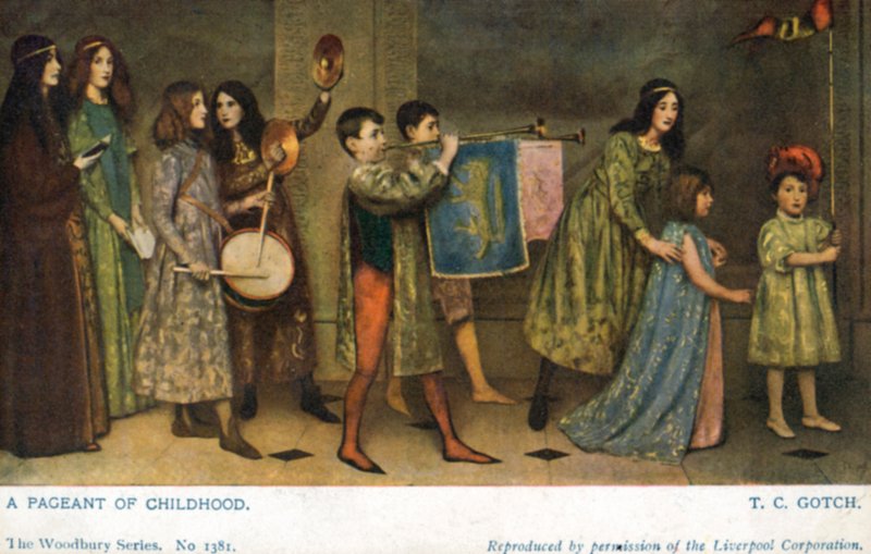 Ein Festzug der Kindheit von Thomas Cooper Gotch