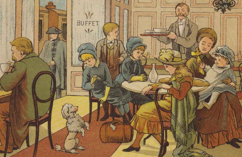 Boulogne: das Buffet von Thomas Crane
