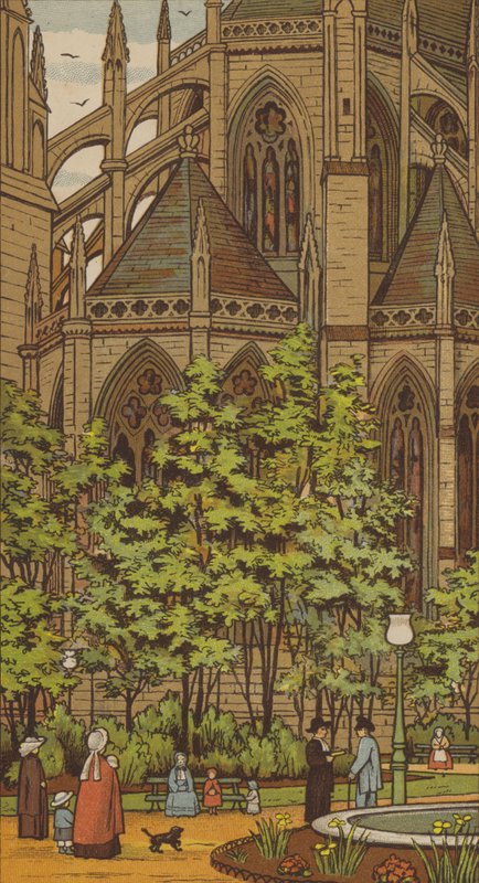 Rouen: Kirche St. Ouen von Thomas Crane