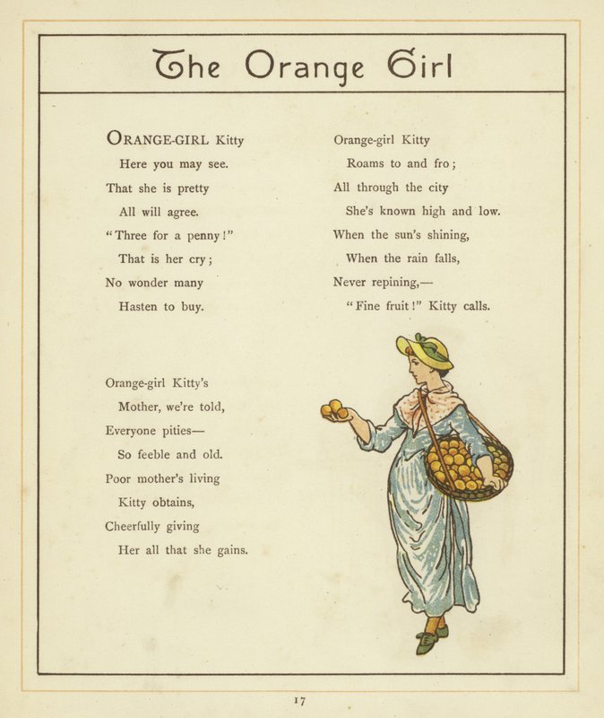 Das Orangenmädchen von Thomas Crane