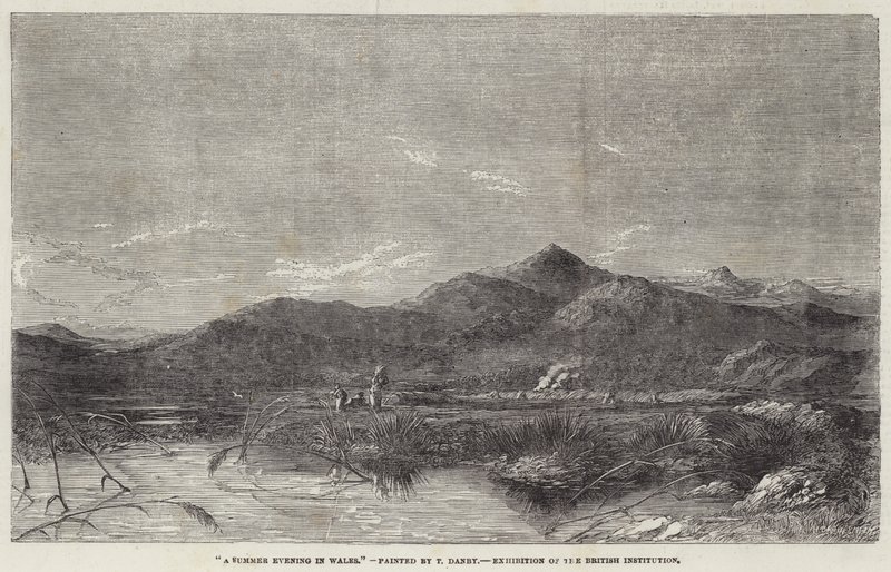 Ein Sommerabend in Wales von Thomas Danby