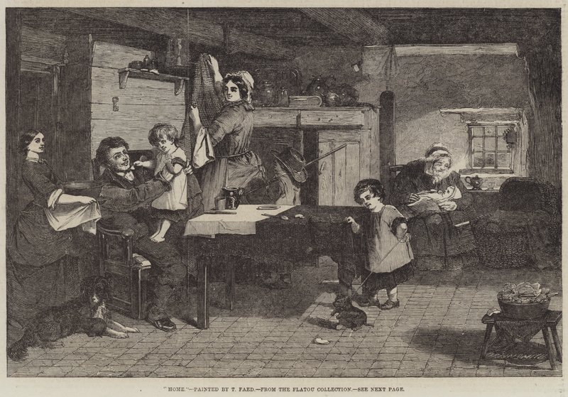Zuhause von Thomas Faed