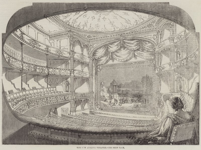 Das neue Adelphi-Theater von Thomas Harrington Wilson