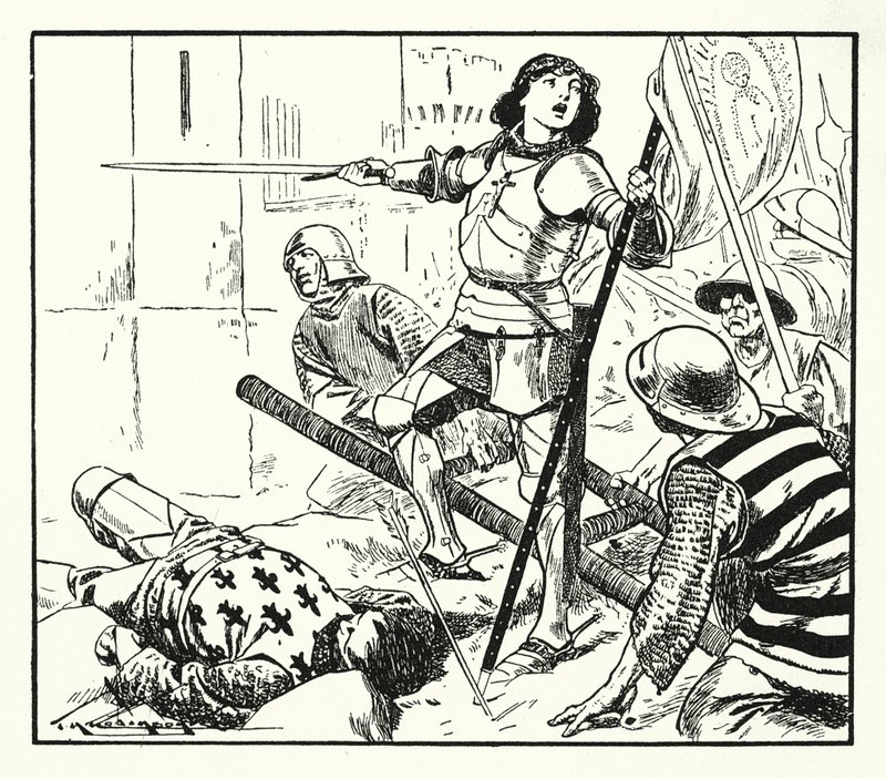 Johanna von Orléans von Thomas Heath Robinson