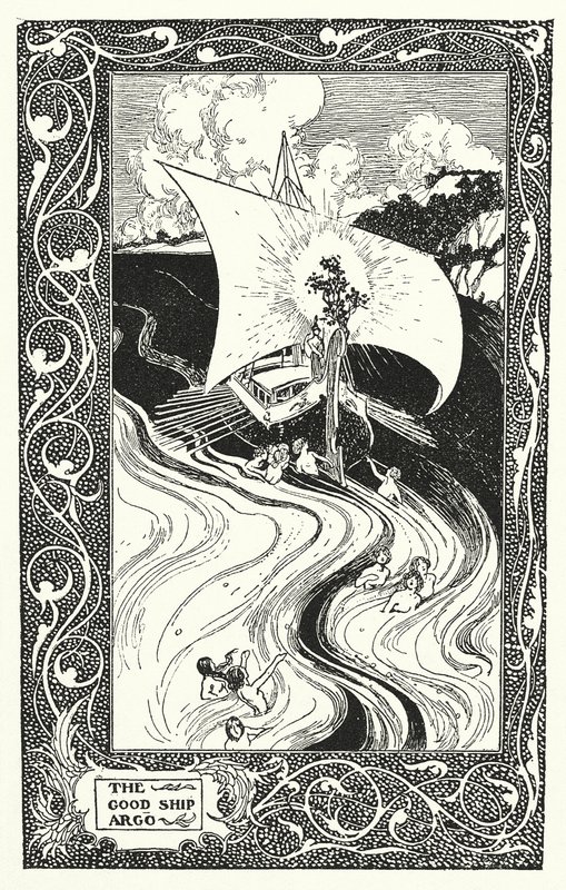 Das gute Schiff "Argo" von Thomas Heath Robinson