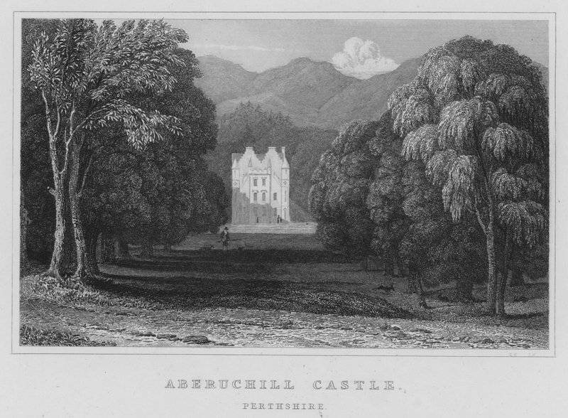 Aberuchill Castle, Perthshire von Thomas Hosmer Shepherd