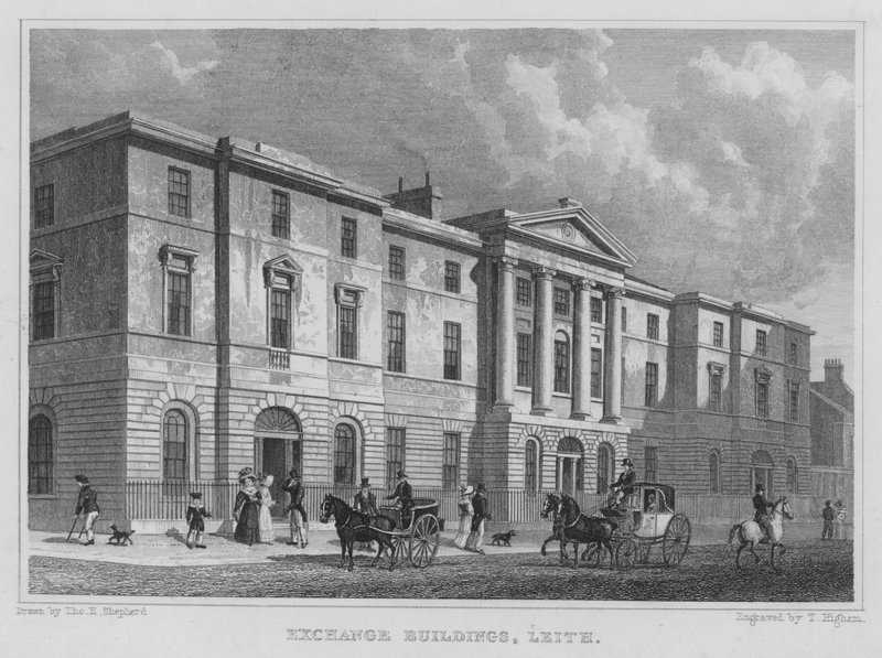 Exchange-Gebäude, Leith von Thomas Hosmer Shepherd