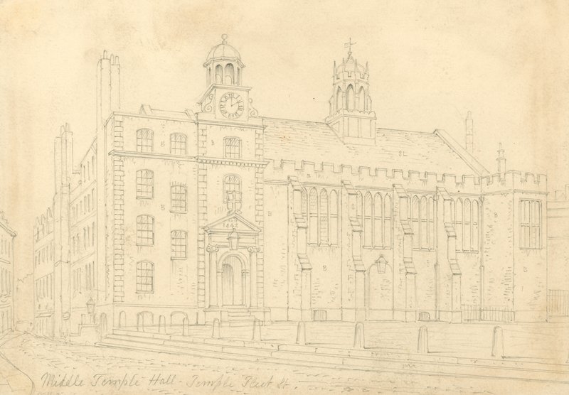 Middle Temple Hall von Thomas Hosmer Shepherd
