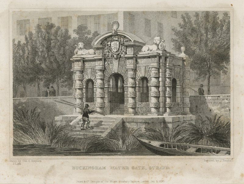 York Stairs von Thomas Hosmer Shepherd