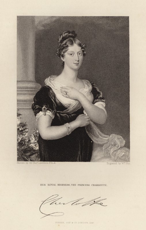 Ihre Königliche Hoheit Prinzessin Charlotte von Thomas Lawrence