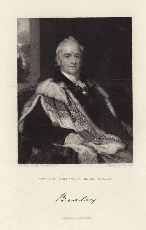 Nicholas Vansittart von Thomas Lawrence