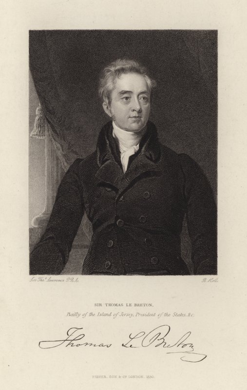 Sir Thomas Le Breton von Thomas Lawrence