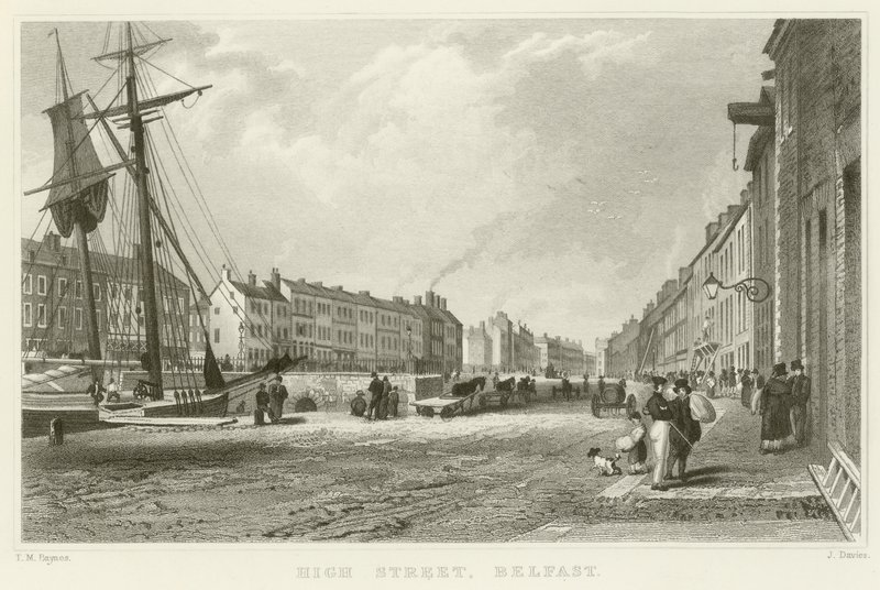 High Street in Belfast von Thomas Mann Baynes