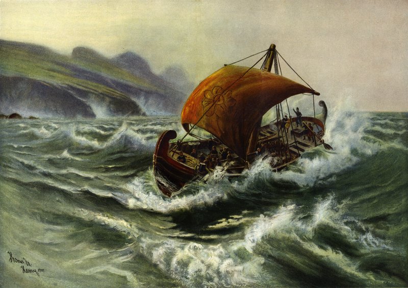 Phönizier besuchen Alt-England von Thomas Marie Madawaska Hemy
