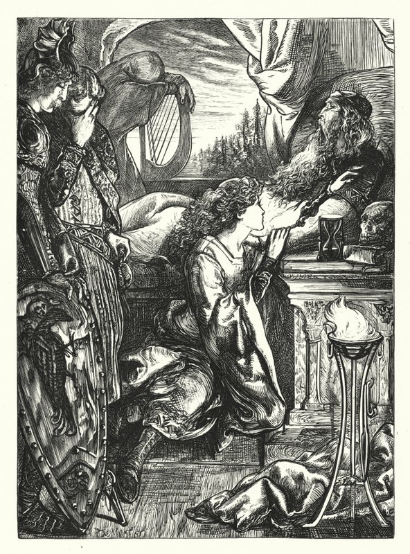 Der sterbende Wikinger von Thomas Morten