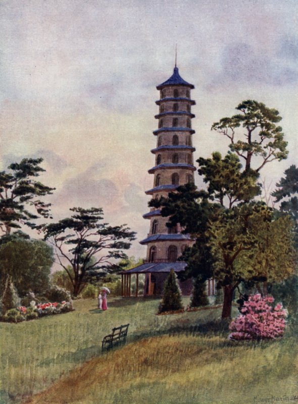 Kew Gardens: Die Pagode von Thomas Mower Martin