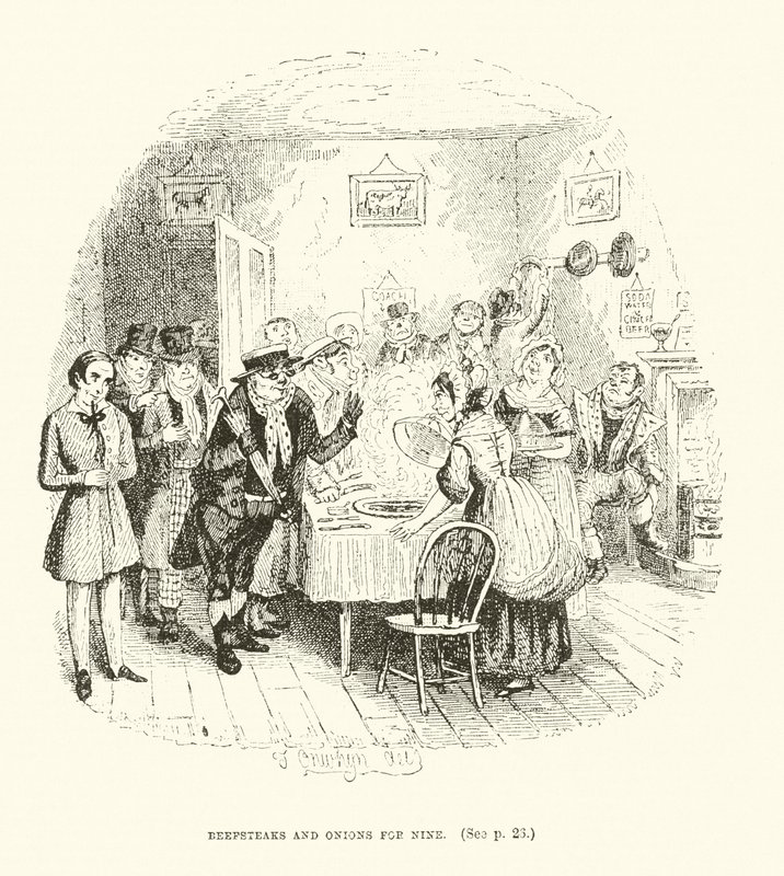 Illustration für Valentine Vox (Gravur) von Thomas Onwhyn