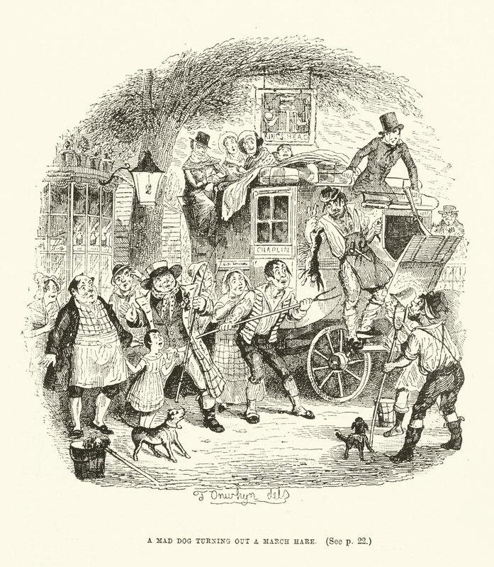Illustration für Valentine Vox von Thomas Onwhyn