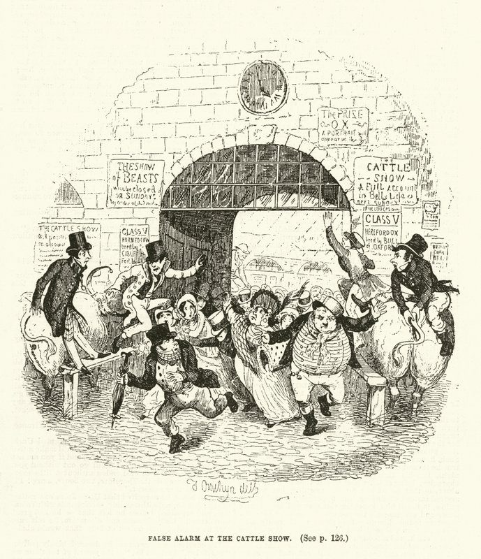 Illustration für Valentine Vox von Thomas Onwhyn