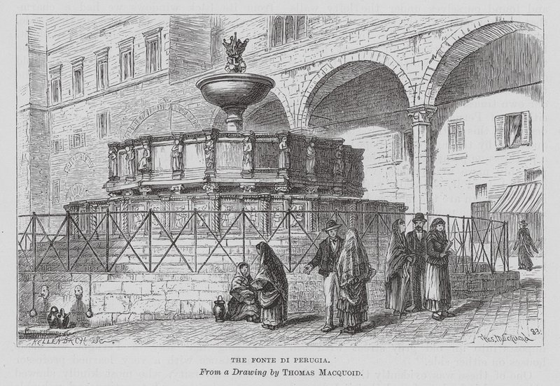 Die Fonte Di Perugia von Thomas Robert Macquoid