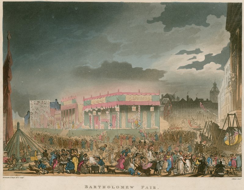 Bartholomew-Messe von Thomas Rowlandson