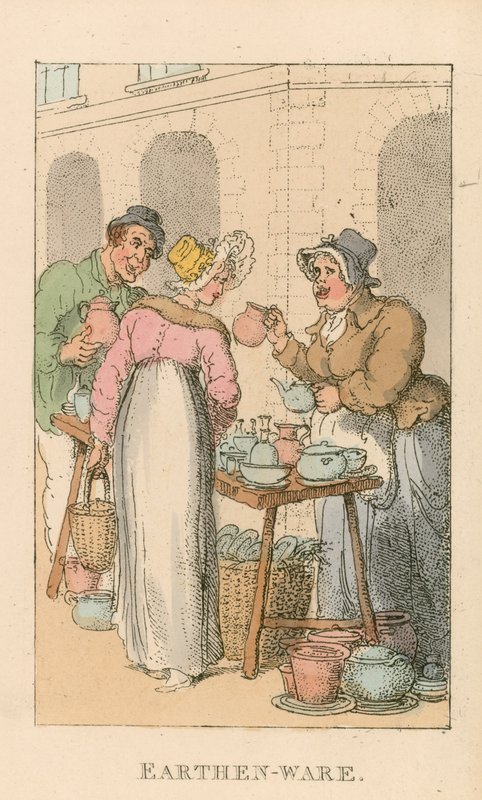 Irdenware von Thomas Rowlandson