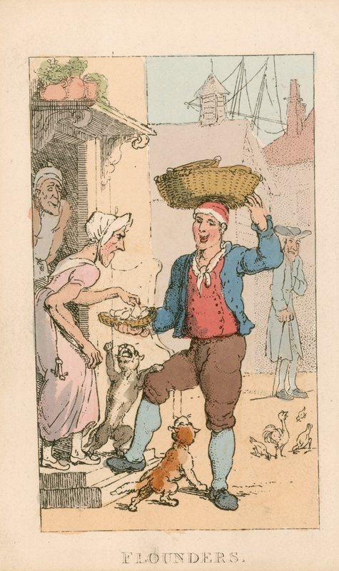 Flundern von Thomas Rowlandson